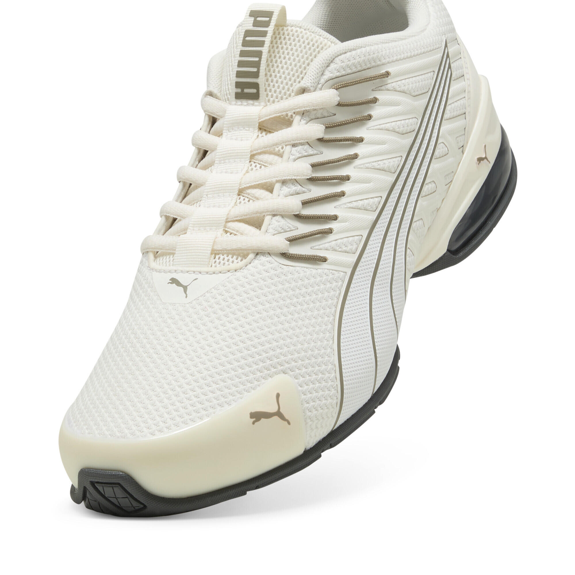 Voltaic Evo Sneakers Erwachsene PUMA Warm White Velvet Moss Brown 6/7