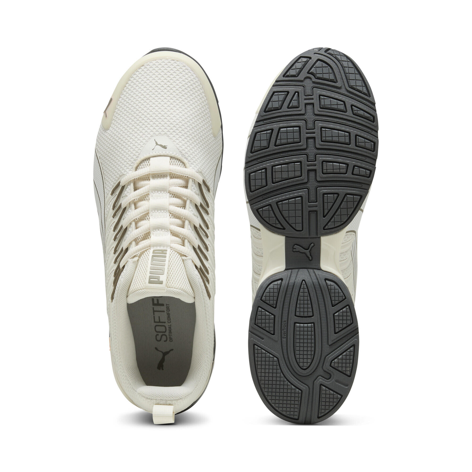 Voltaic Evo Sneakers Erwachsene PUMA Warm White Velvet Moss Brown 4/7