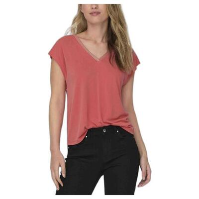 T-shirt met korte mouwen only model 15285624-rose voor vrouwen