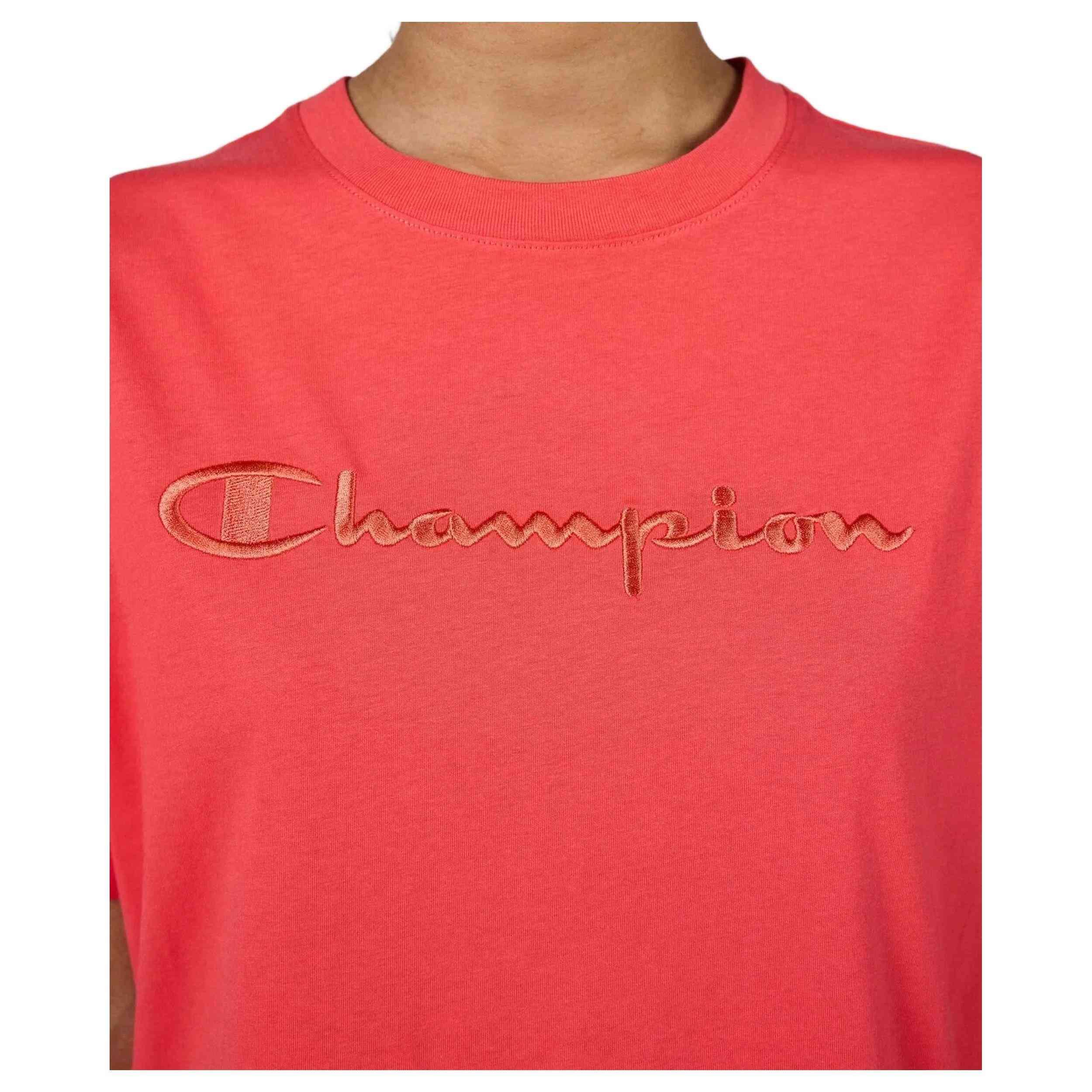 Camiseta de manga corta Champion para mujer CHAMPION Decathlon