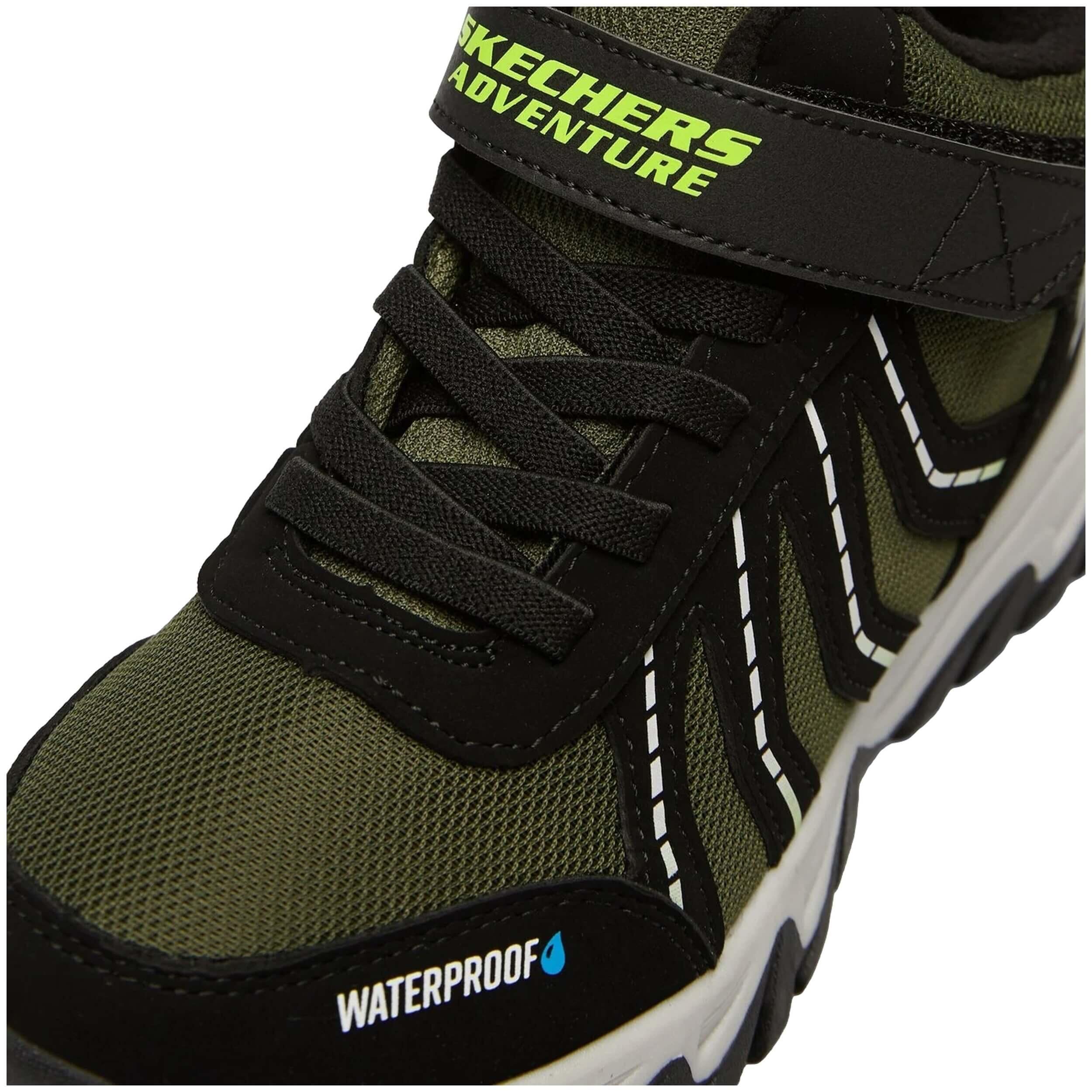 Baskets Skechers modèle 406412LBKGR pour unisexe enfants 4/4