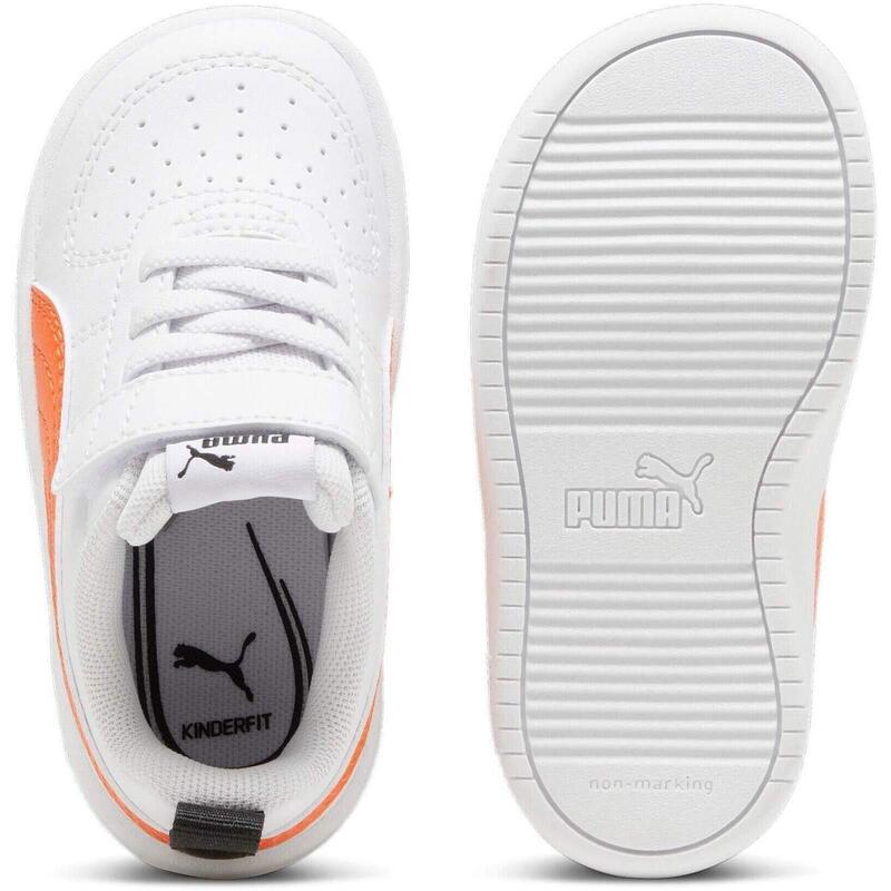 Pantofi sport copii Puma Rickie Ac Inf, Alb
