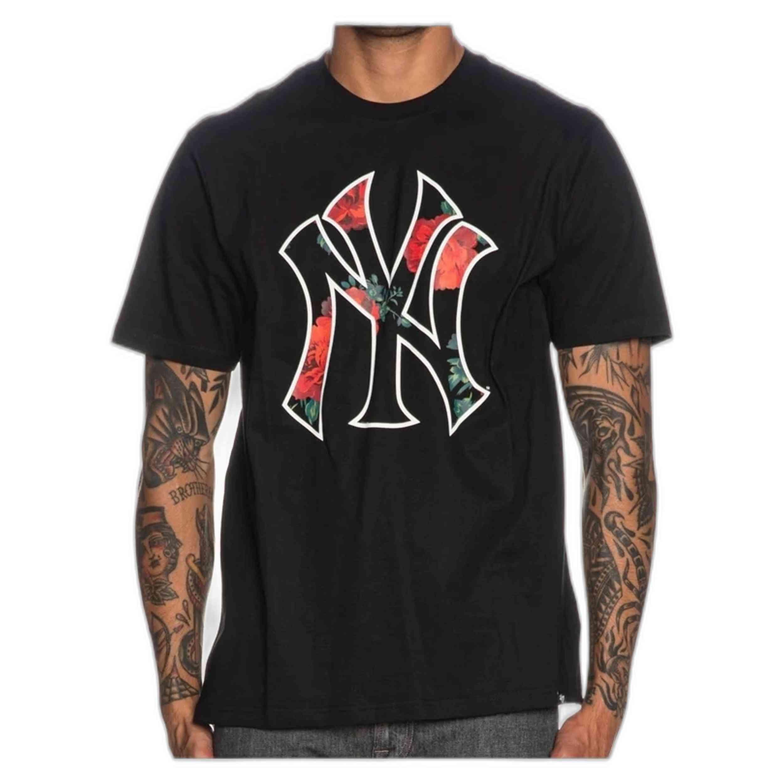 Maglia a maniche corte New era New York Yankees per uomini 5/5