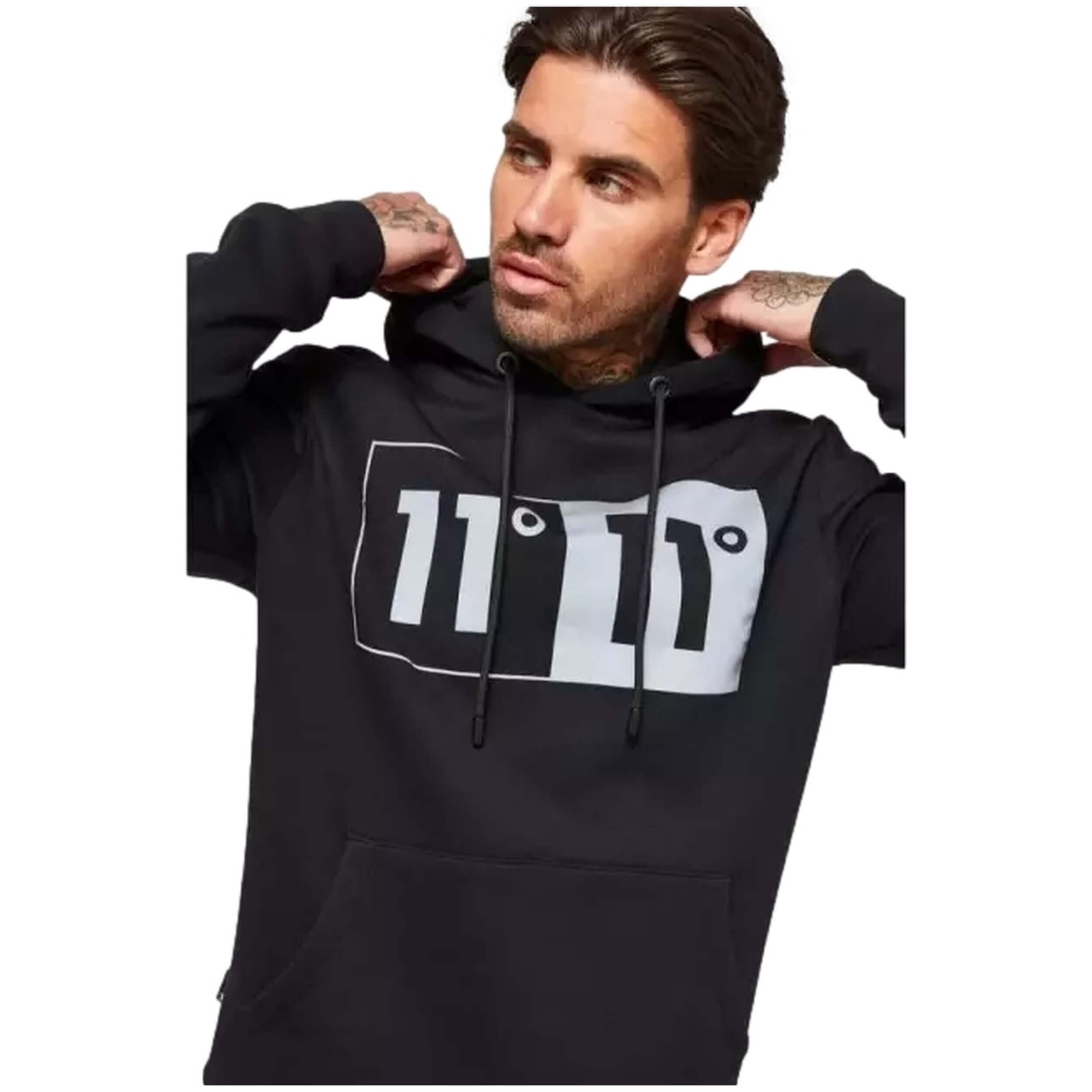 Sweat à capuche 11 degrees modèle 11D1009-001 pour homme 2/3