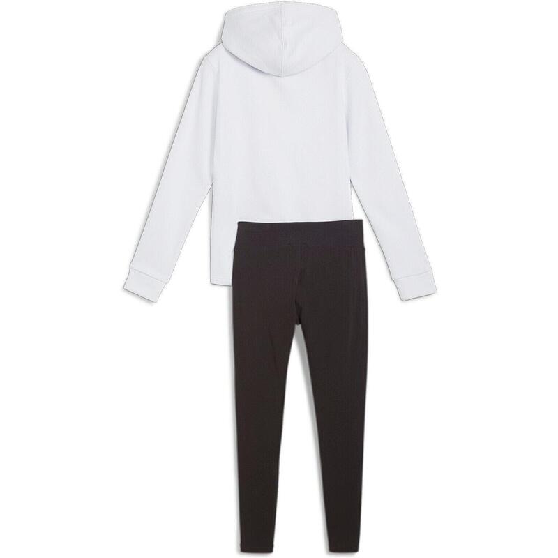 Trening femei Puma Metallic Tracksuit Fl, Alb