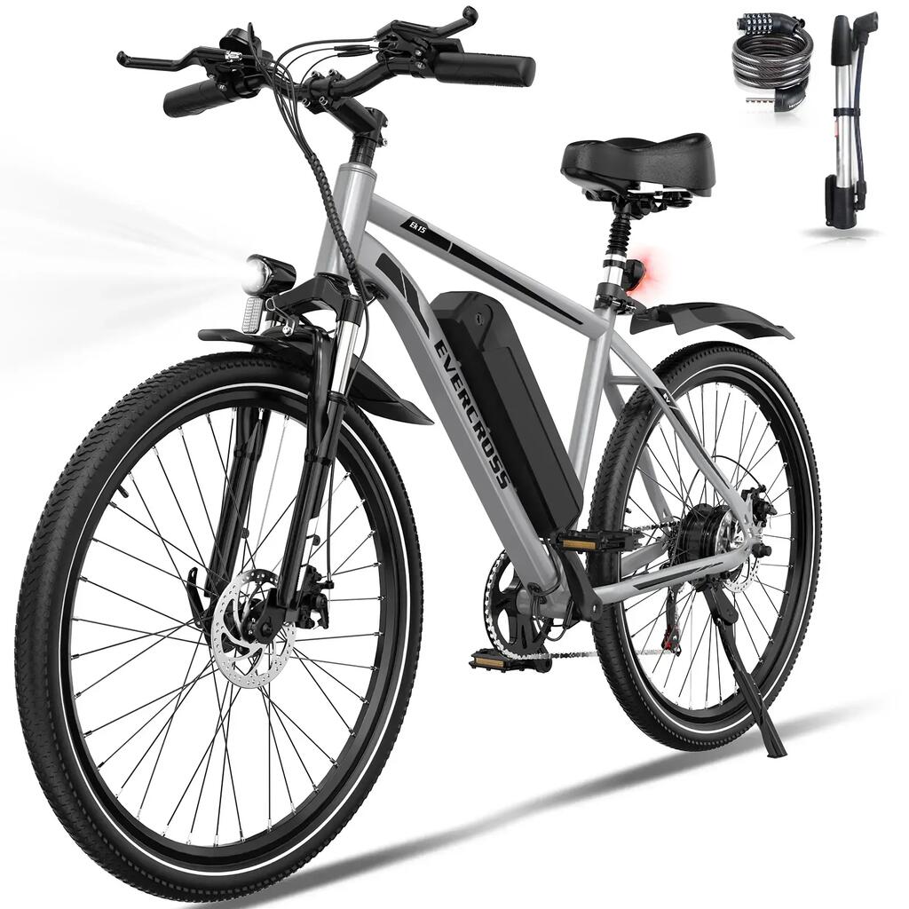 Elektrobicykel EK15 26" – batéria 374Wh, 7 rýchlostí, odpruženie