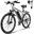 Bicicletă Electrică E-Bike 36V 10,4Ah 250W cu Suspensie Dublă - EVERCROSS EK15