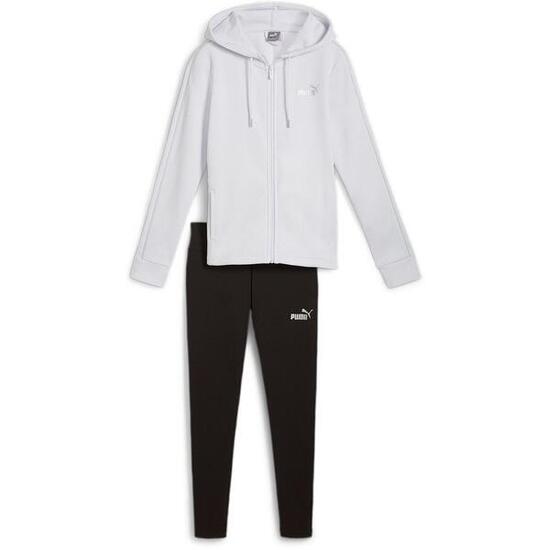 Tuta Puma Metallic Tracksuit Fl Bianca Donne