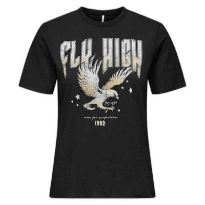 T-shirt met korte mouwen only model 15307412-flydune voor vrouwen