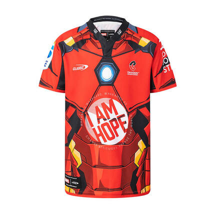Camiseta Réplica Crusaders Iron Man Niño Marvel X Classic
