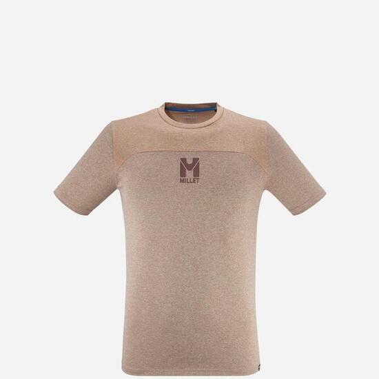 Tee Shirt Respirant Millet "Seneca Heather Tee Shirt SS M" S Beige