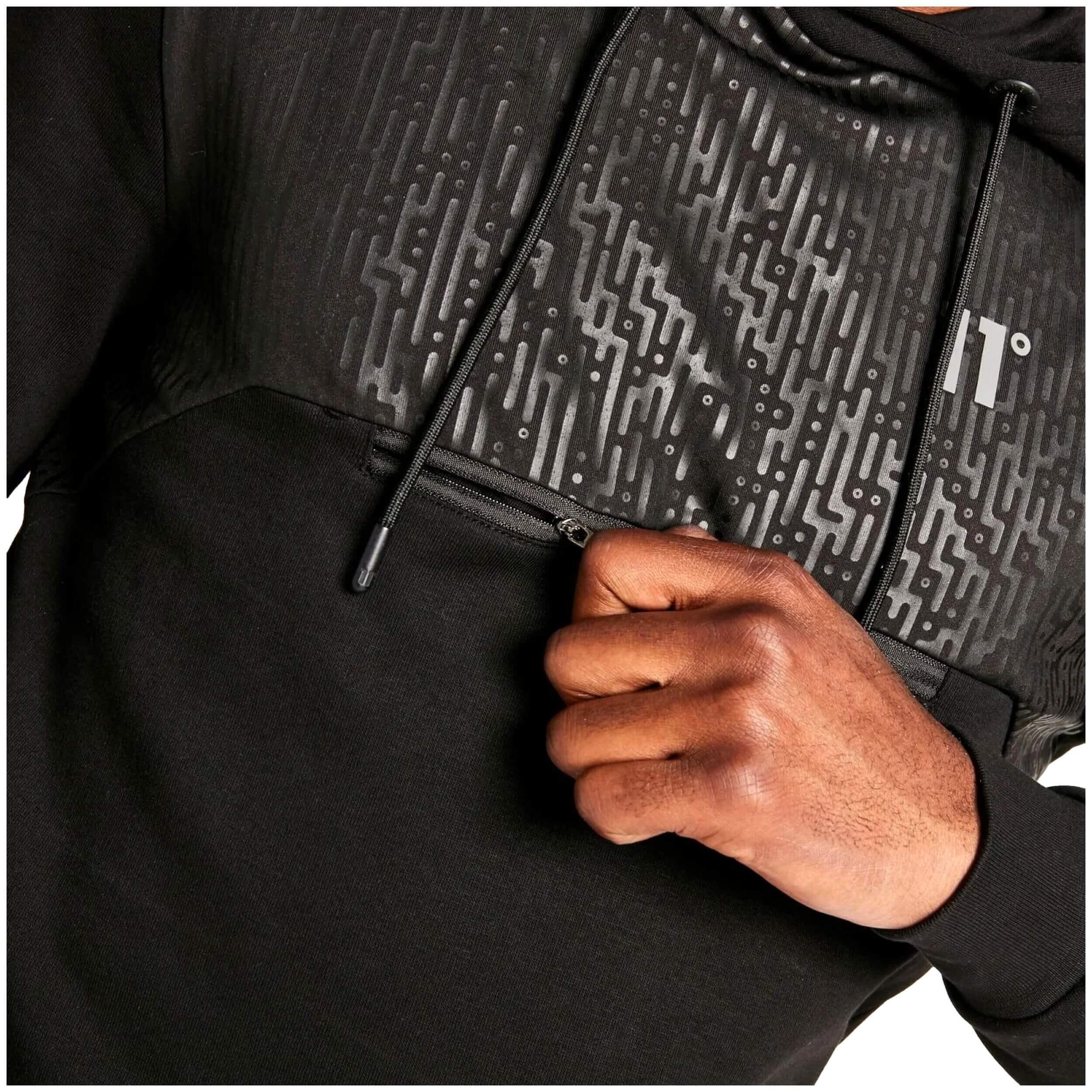 Sweat à capuche 11 degrees modèle 11D1336-001 pour unisexe 5/5