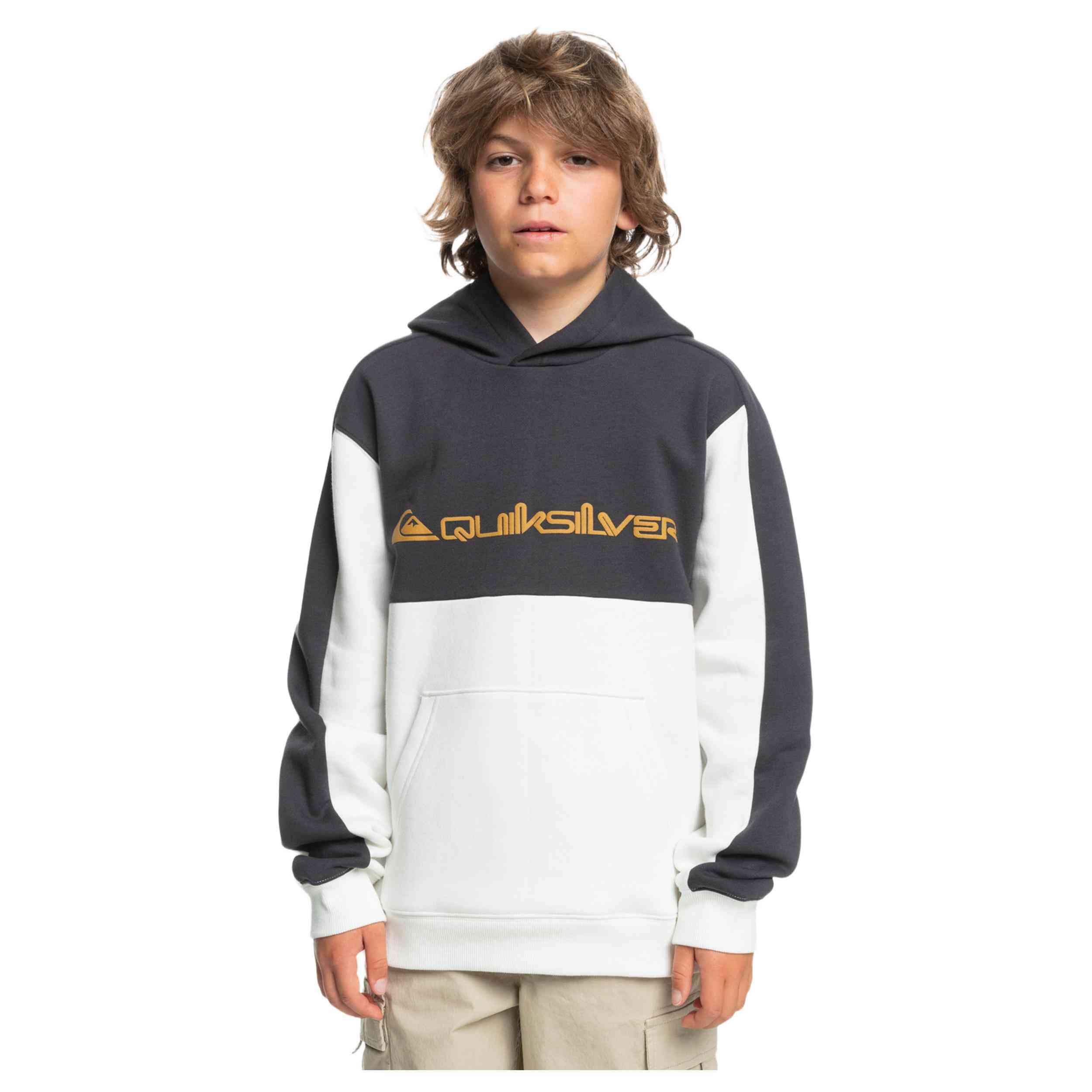 Quiksilver - Sweat À Capuche Quiksilver Modèle 3885-wbk Pour Enfants - Sweat-shirt - Multicolore - Decathlon