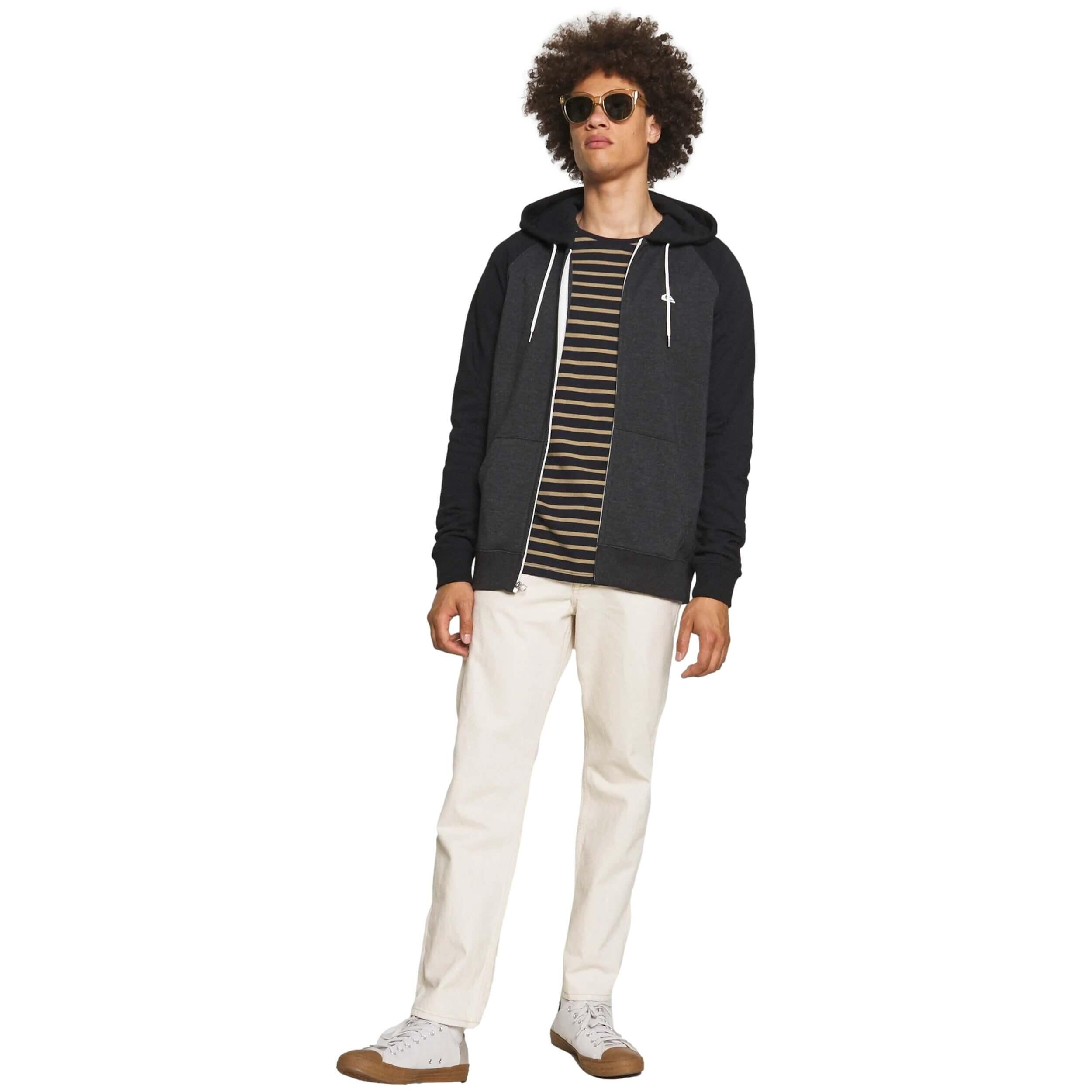 Felpa con cappuccio Quiksilver modello EQYFT04487-KRPH per uomini 2/5