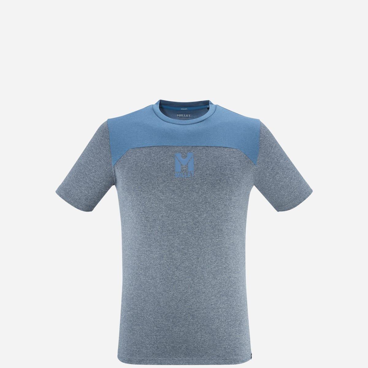 Millet - T-shirt Randonnée Homme Seneca Heather Ts Ss M - Polaire - Bleu - 44 L - Decathlon