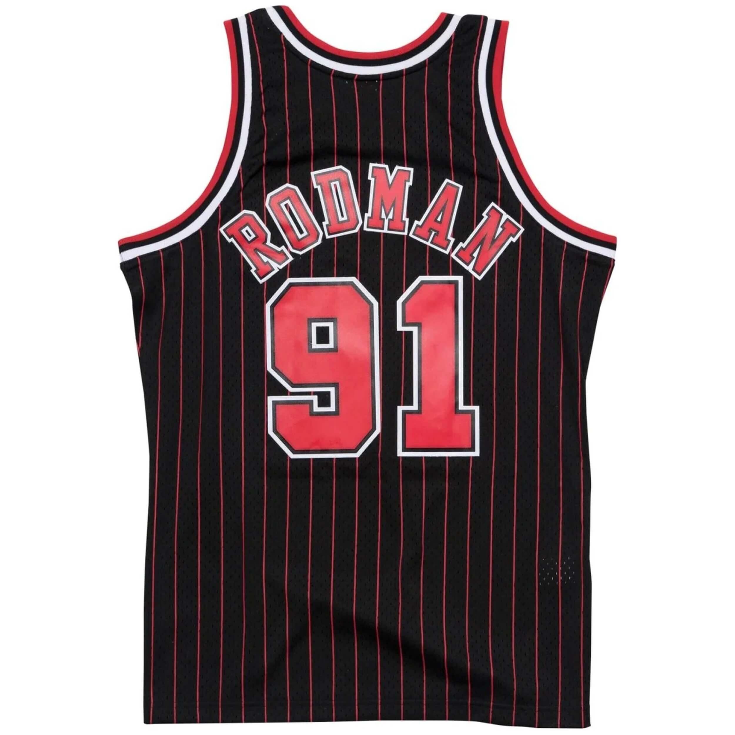 Maillot de basket Mitchell & ness modèle SMJYGS18150-CBUBLCK95DRD pour homme 2/4