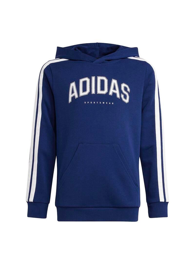 Sweatshirts polaires pour enfant Adidas Colleg Azul 1/5