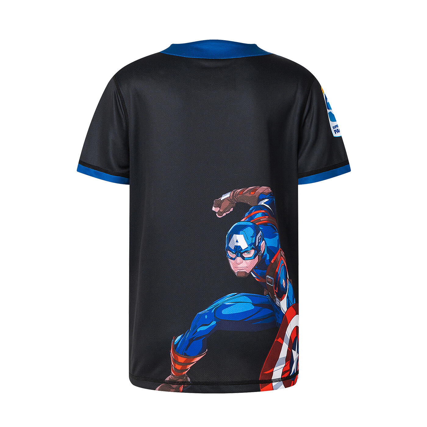T-shirt Di Riscaldamento Hurricanes Capitan America Bambino Marvel 2/2