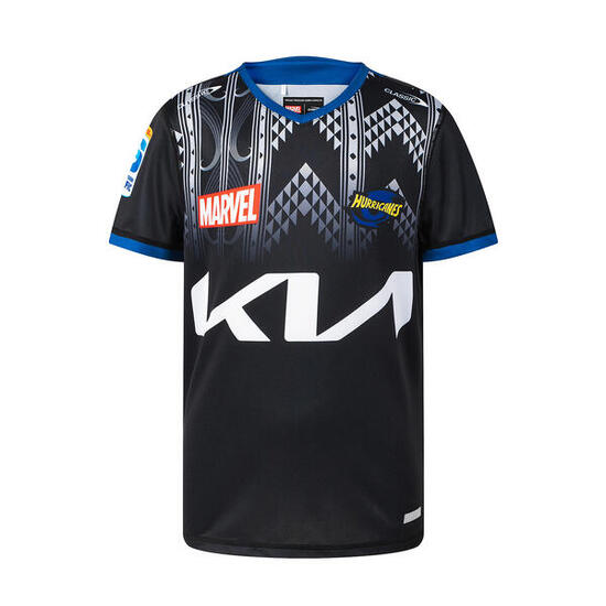 Camiseta De Calentamiento Hurricanes Capitán América Niño Marvel