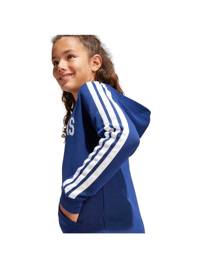 Sweatshirts polaires pour enfant Adidas Colleg Azul 5/5
