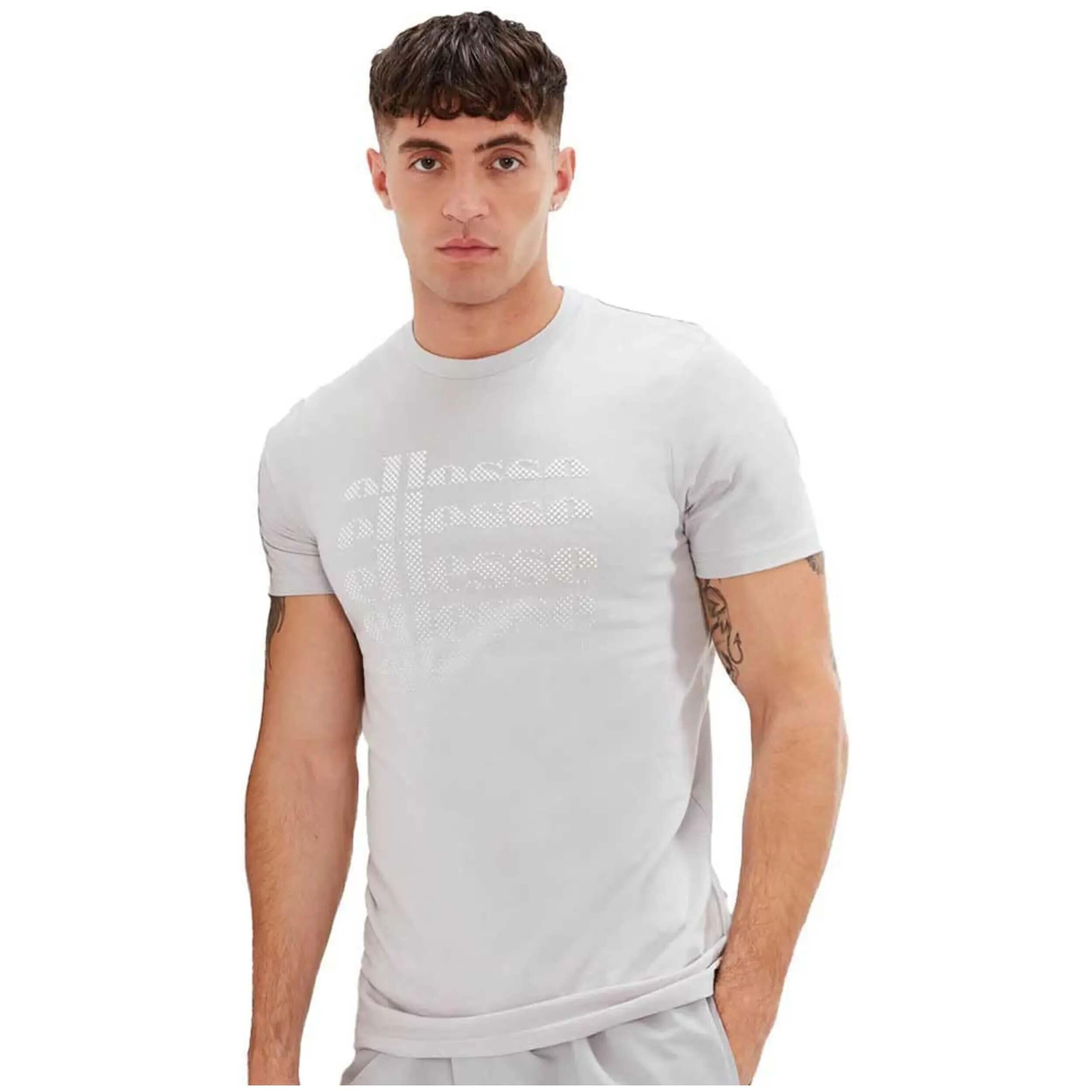 T-shirt Gris Homme Ellesse Cervati 2/3