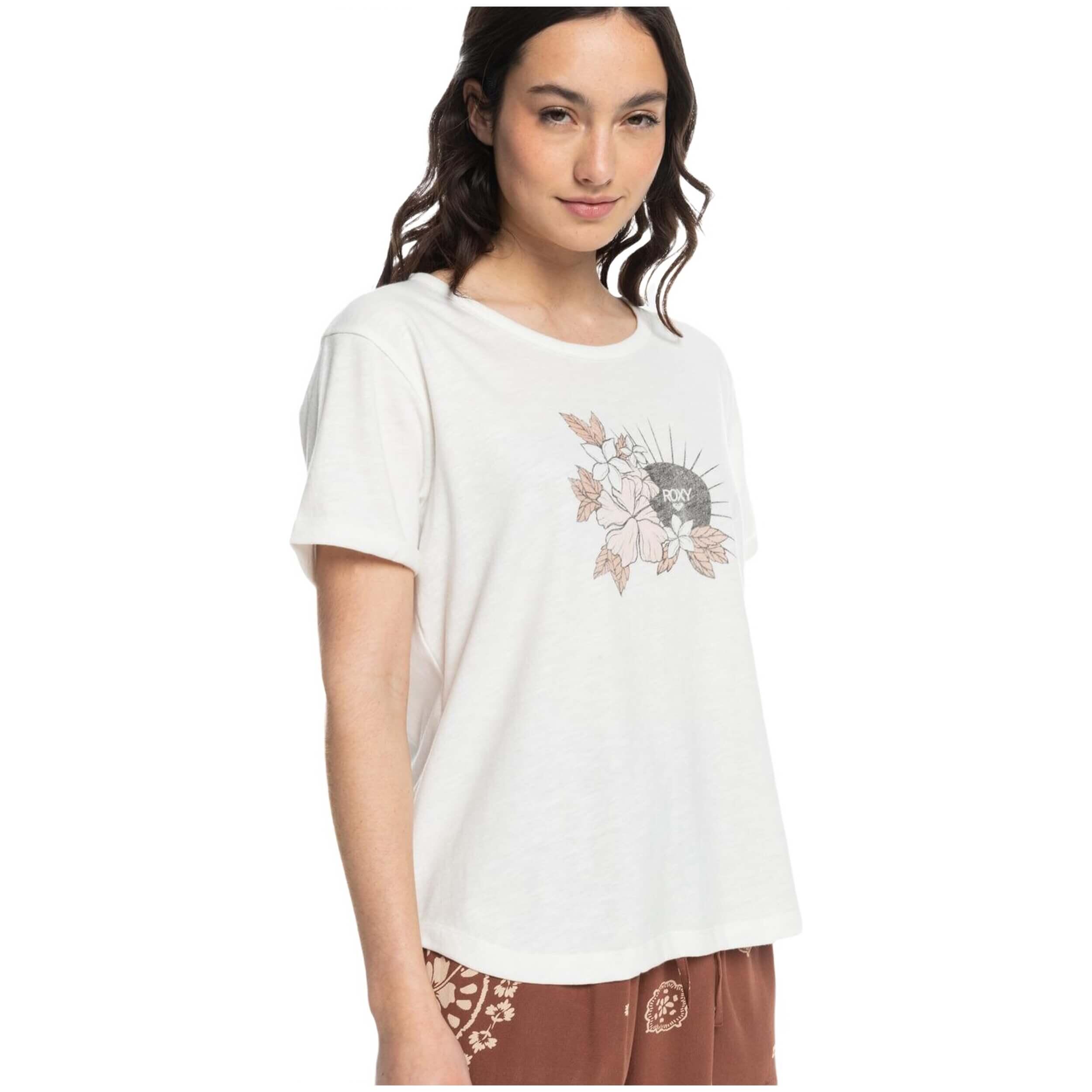 T-shirt Roxy modèle ERJZT05667-WBK0 pour femmes 2/3