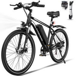 VTT Vélo Électrique 27,5"-Batterie 468Wh-7 Vitesses-Suspension&Freins-EK15