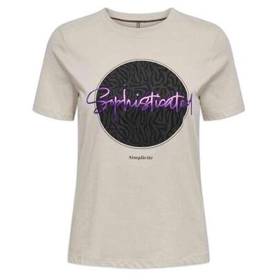T-shirt met korte mouwen only model 15307322-pumice voor vrouwen