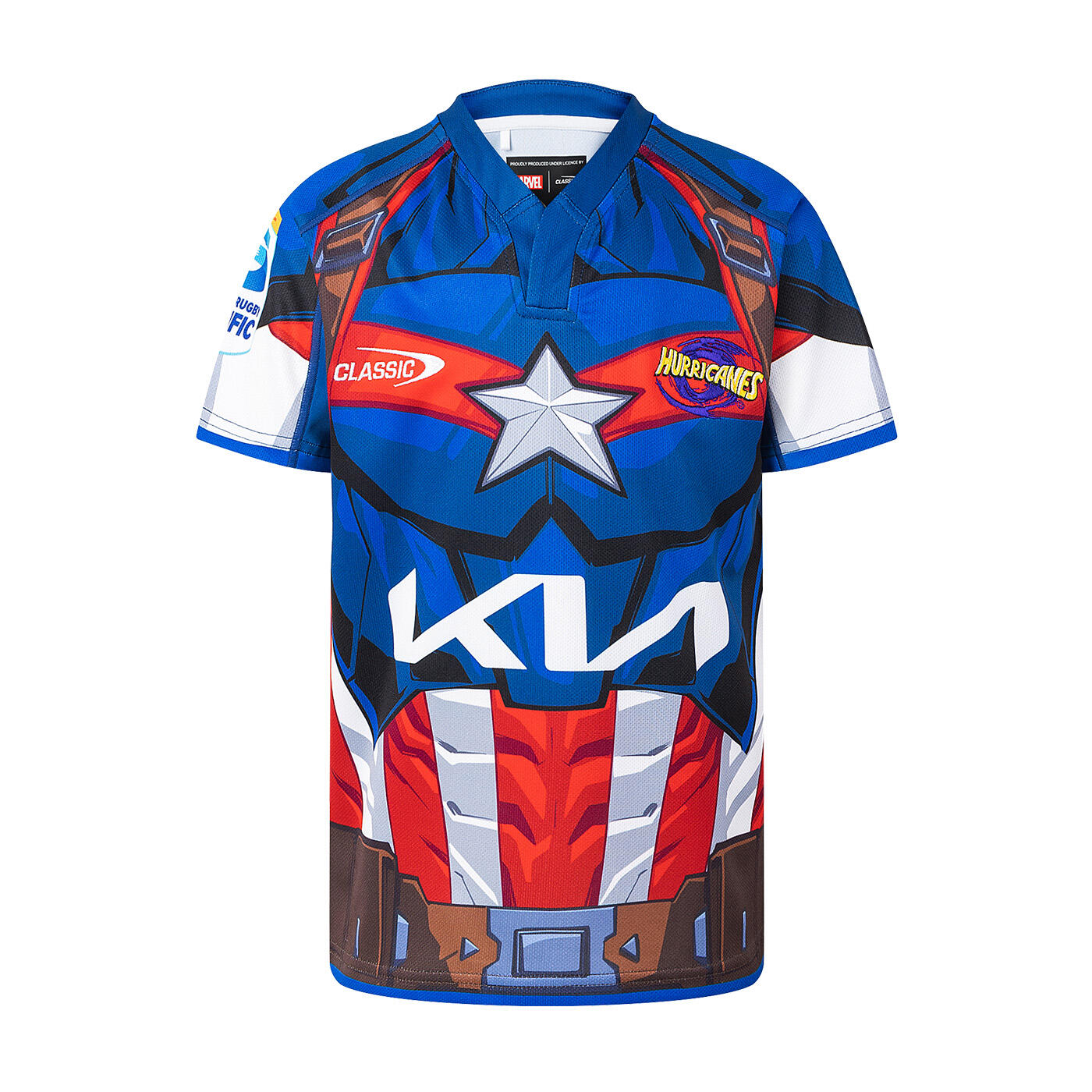 CLASSIC Maglia Replica Hurricanes Capitan America Bambino Marvel X Classic
