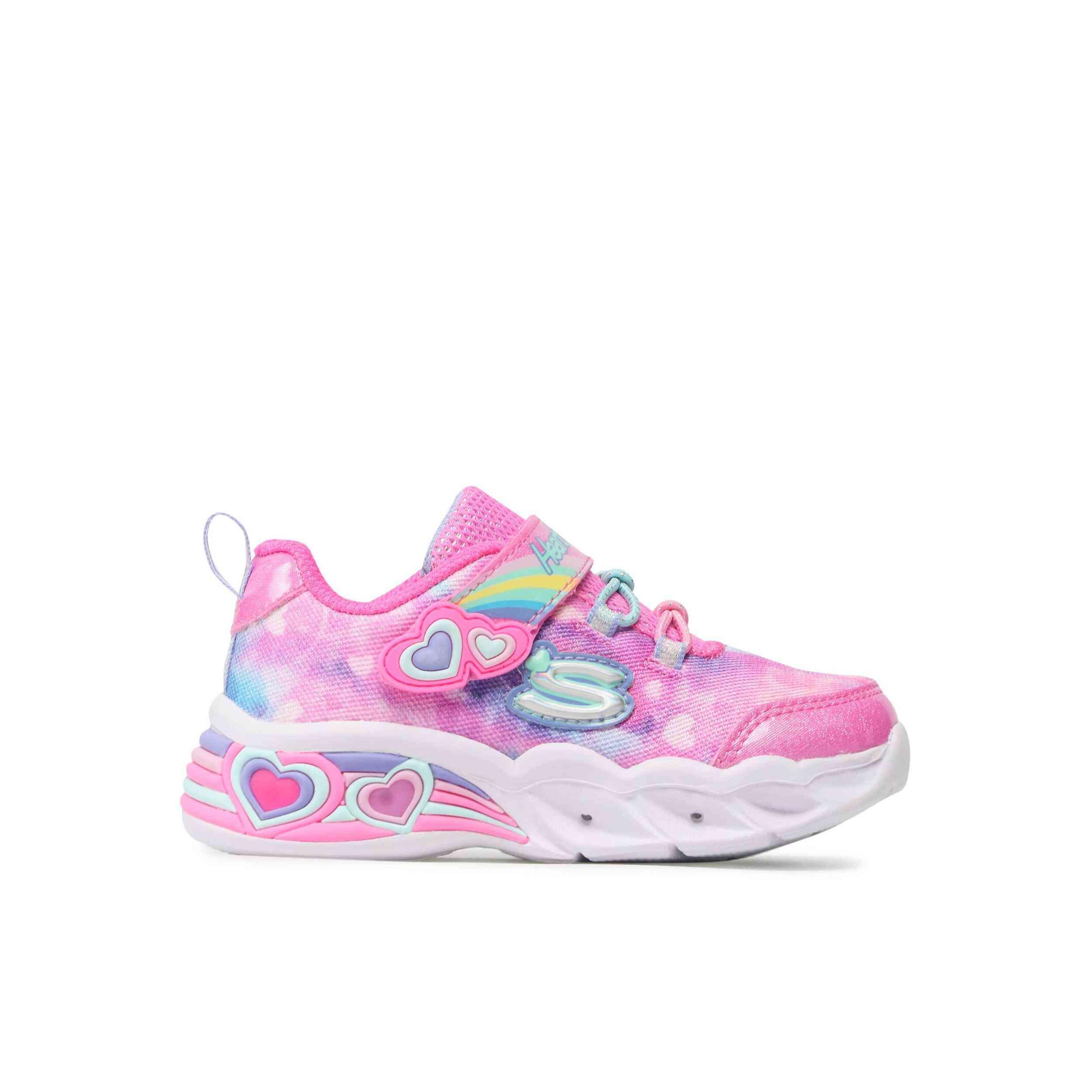 Baskets Skechers modèle 302663N-PKLV pour filles 2/5