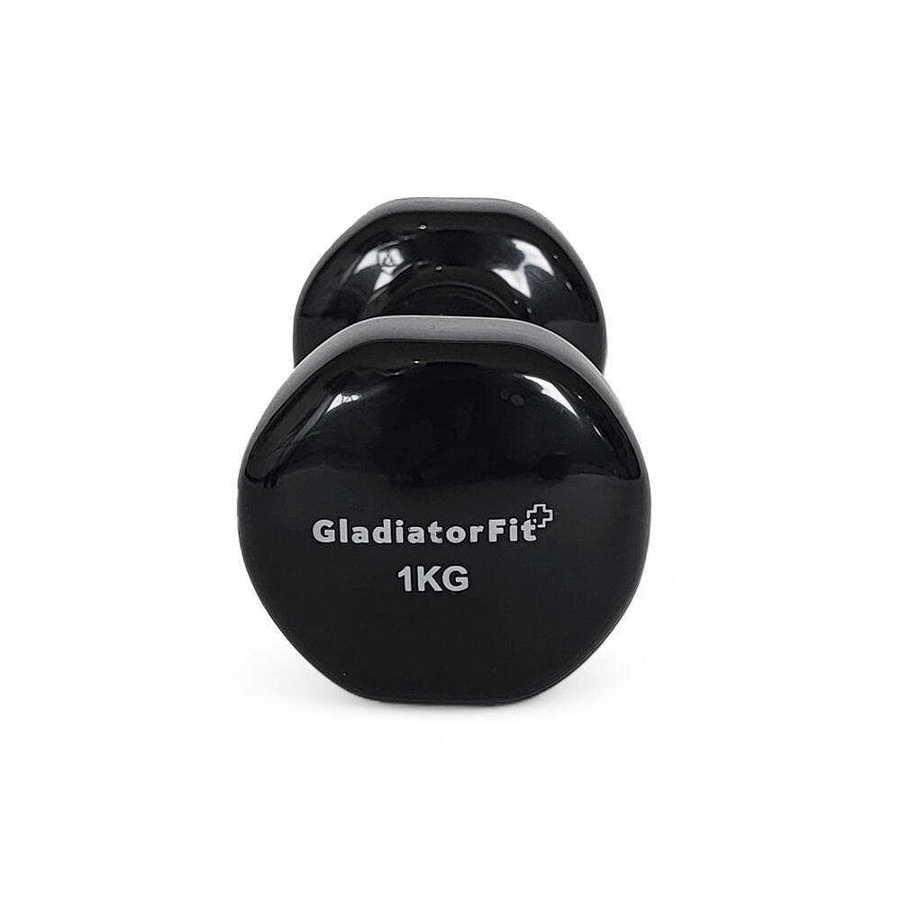 Mancuernas de fitness de vinilo GladiatorFit (juego de 2) 2/3