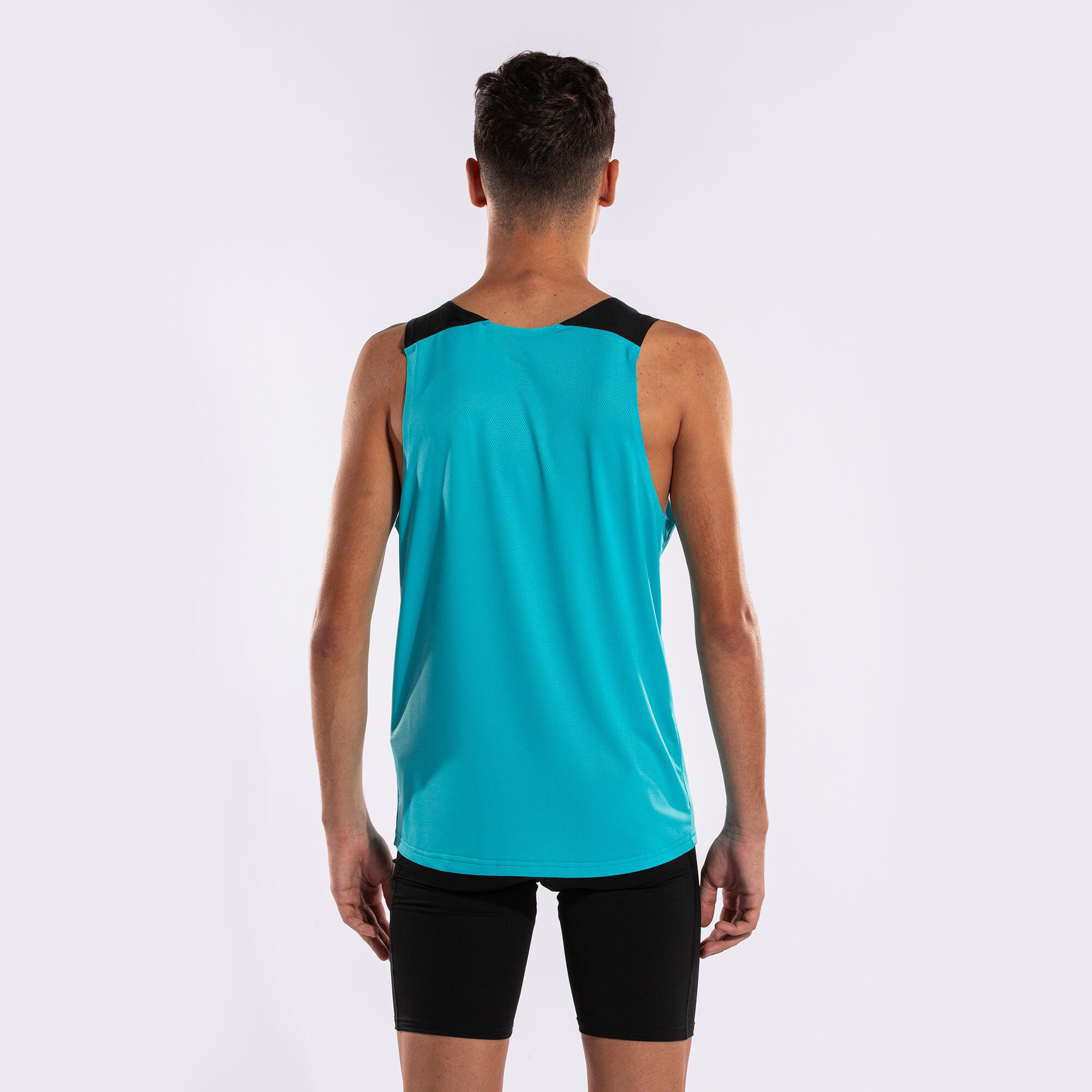 Débardeur Sans Manches Running Homme Joma Elite X Turquoise Fluo 4/6