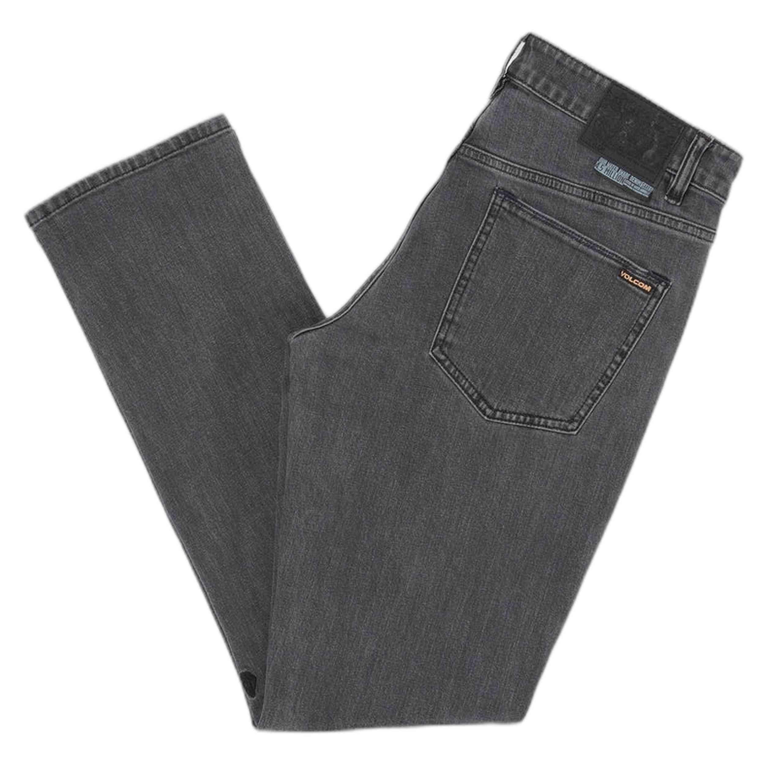 Pantalon largo Volcom Solver Tapered Denim para hombre 4/4