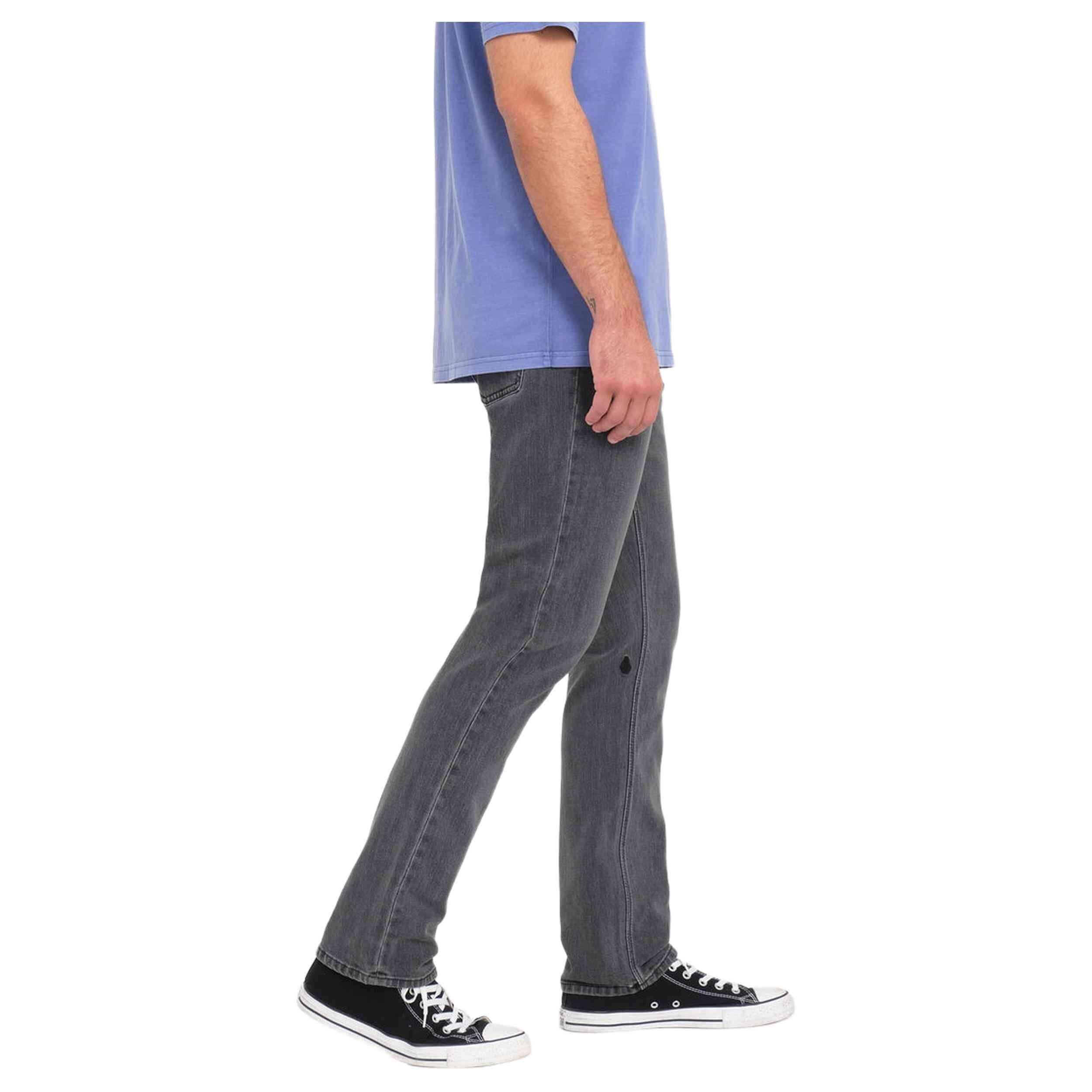 Pantalon largo Volcom Solver Tapered Denim para hombre 3/4