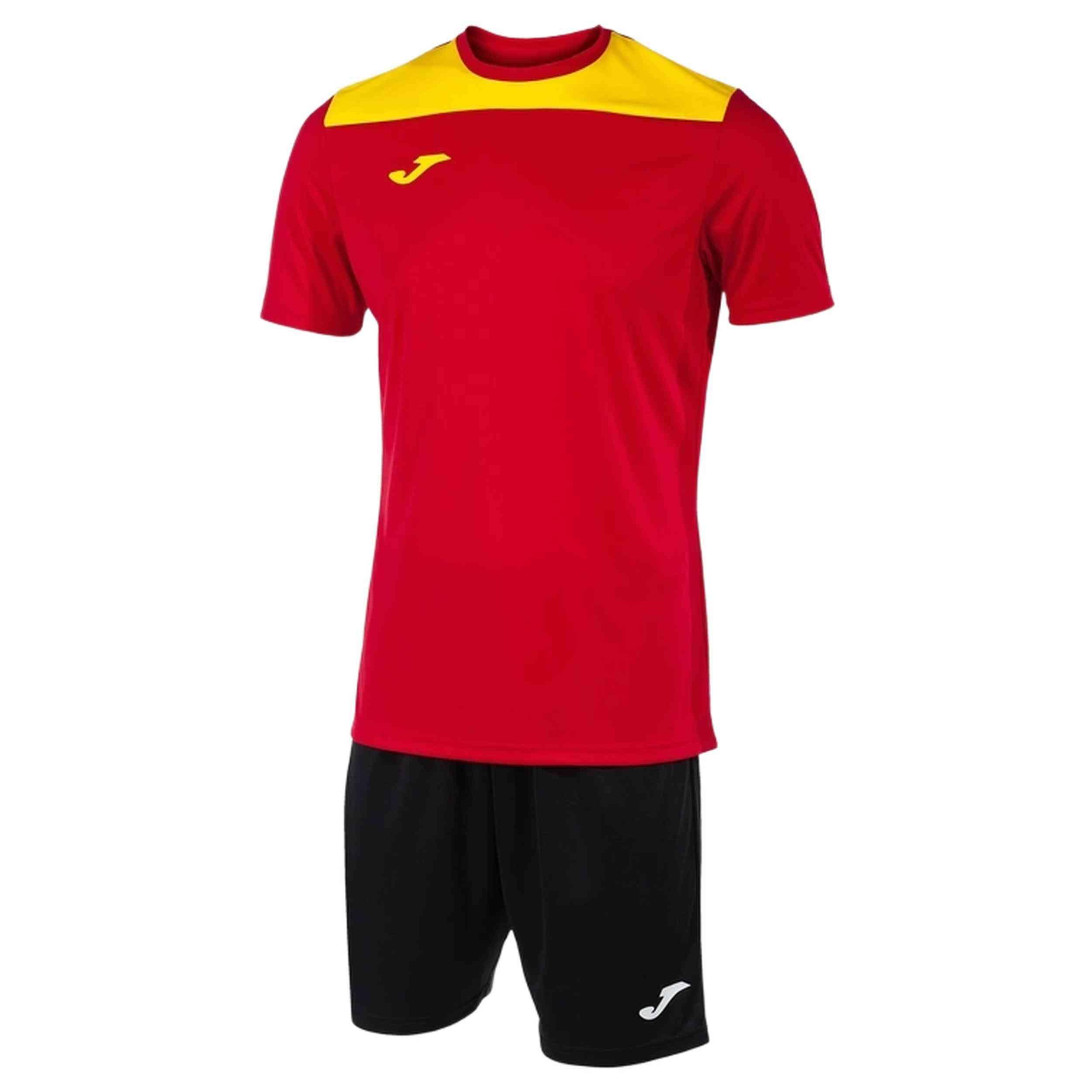 Joma - Ensemble Tennis Enfants Joma Phoenix Ii Rouge - Survêtement - Jaune|rouge -  8 À 10 Ans - Decathlon