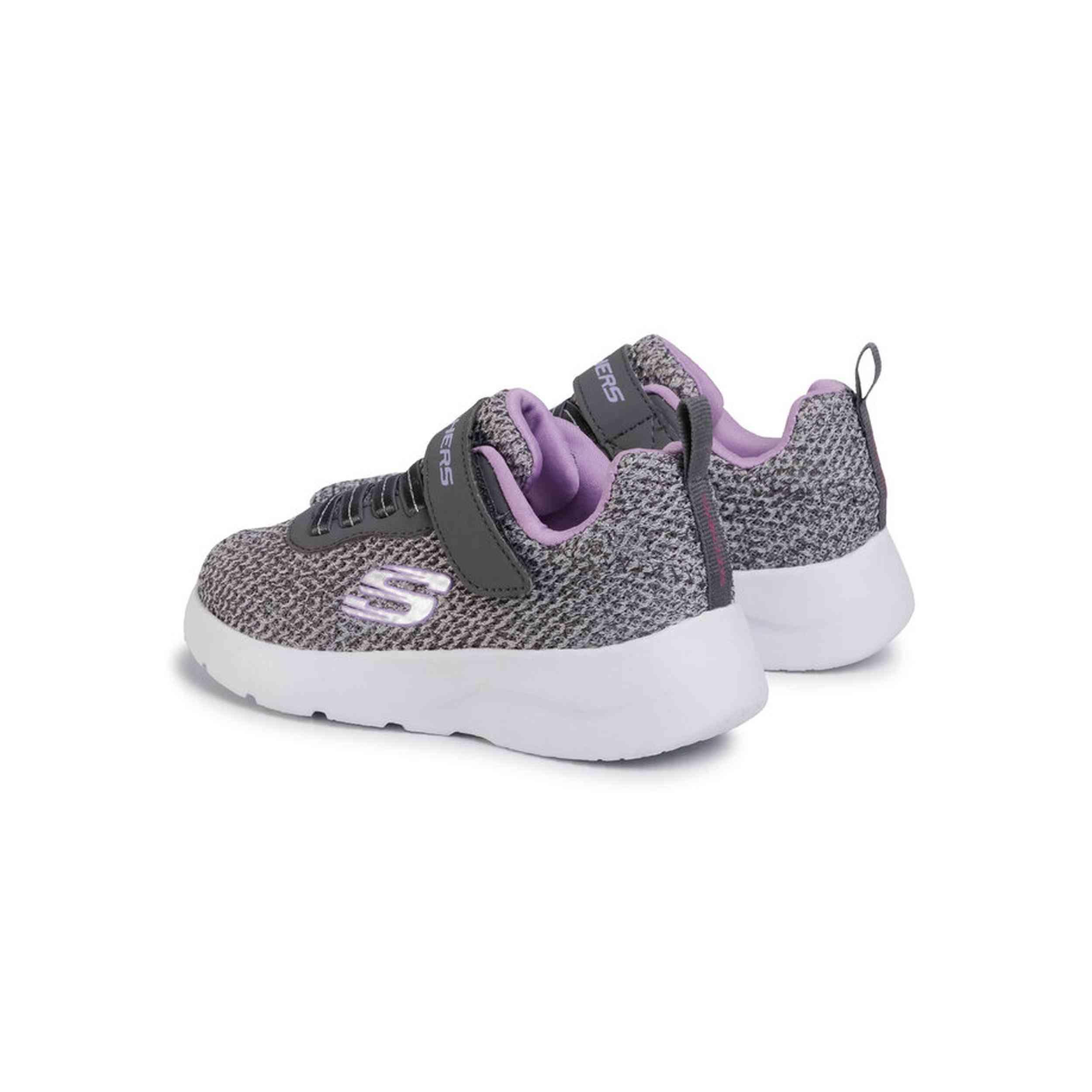 Sapatilhas Skechers modelo 81319L-GYLV para crianças unissex 3/5