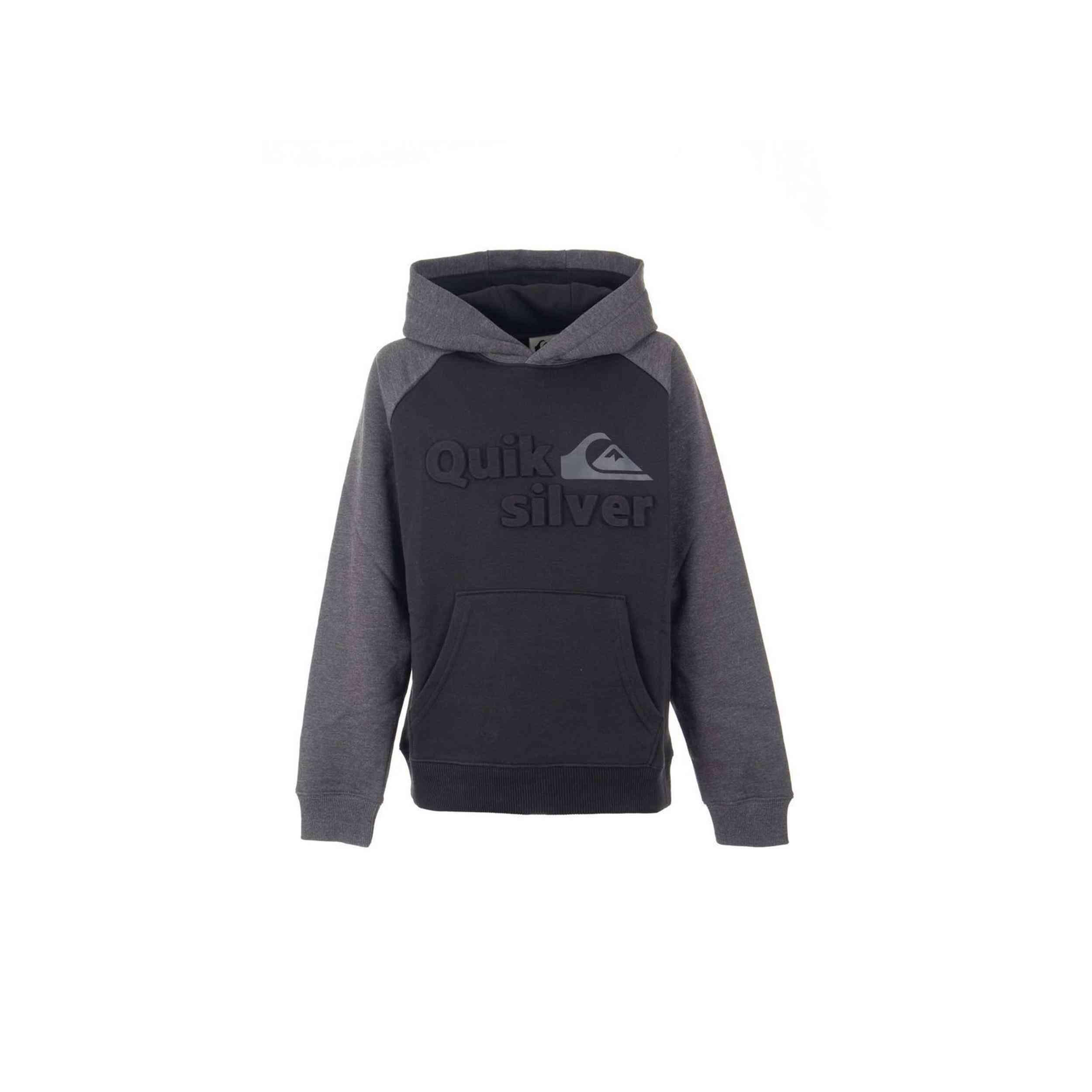 Felpa con cappuccio Quiksilver modello EQBFT03887 per unisex ragazzi 1/2