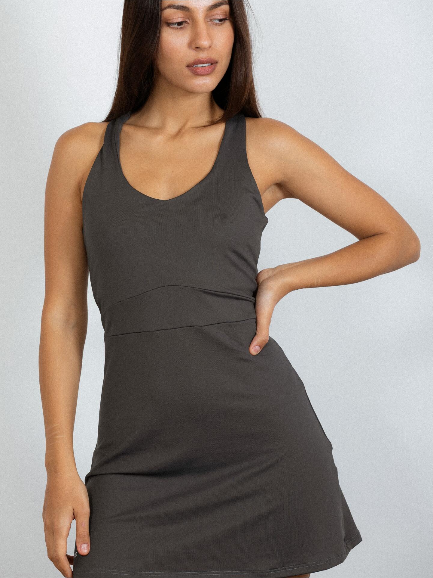 VELOCCE Vestido de pádel Grey Mujer - Velocce