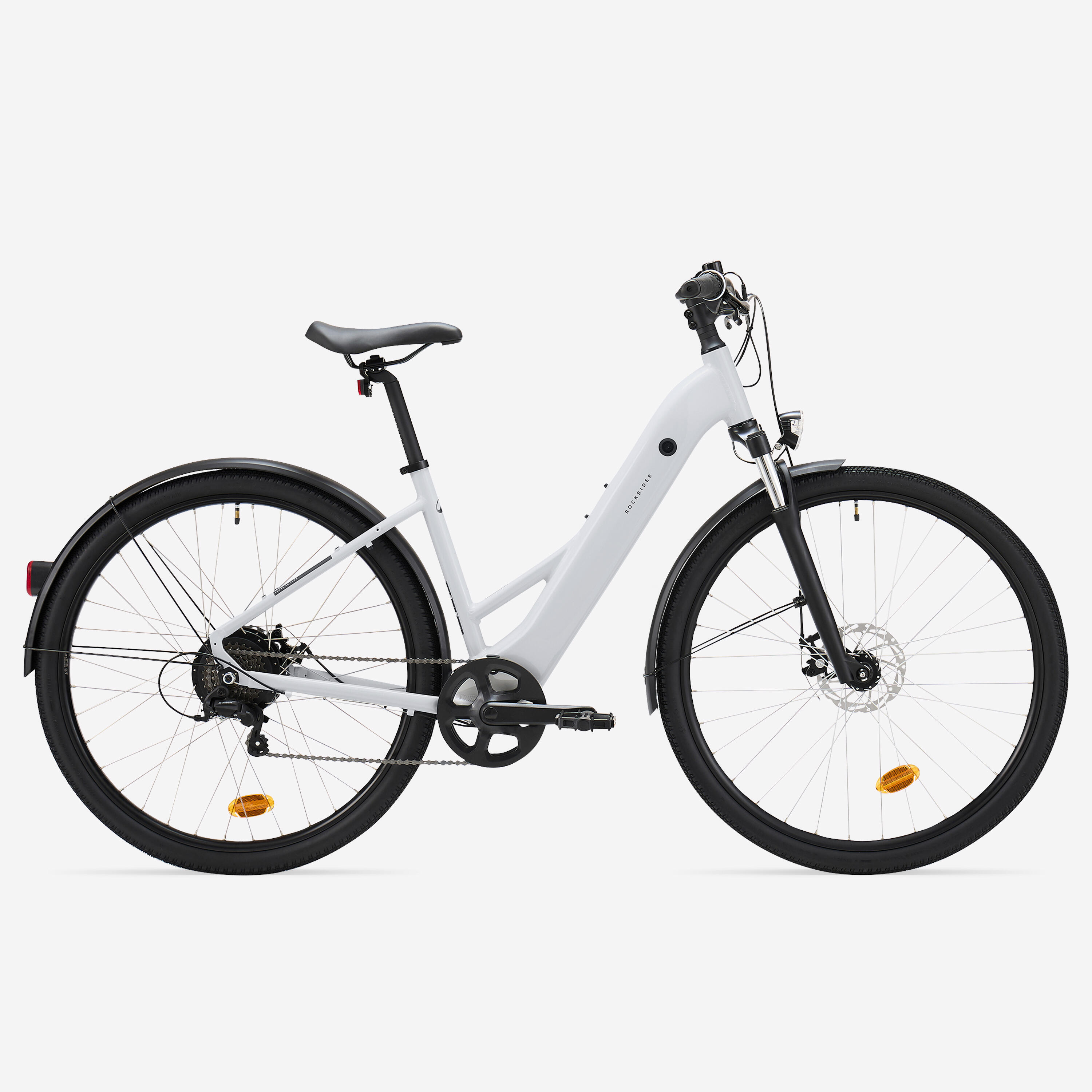 ROCKRIDER Segunda vida - Bicicleta eléctrica todocamino E-Actv 100 cuadro... - EXCELENTE