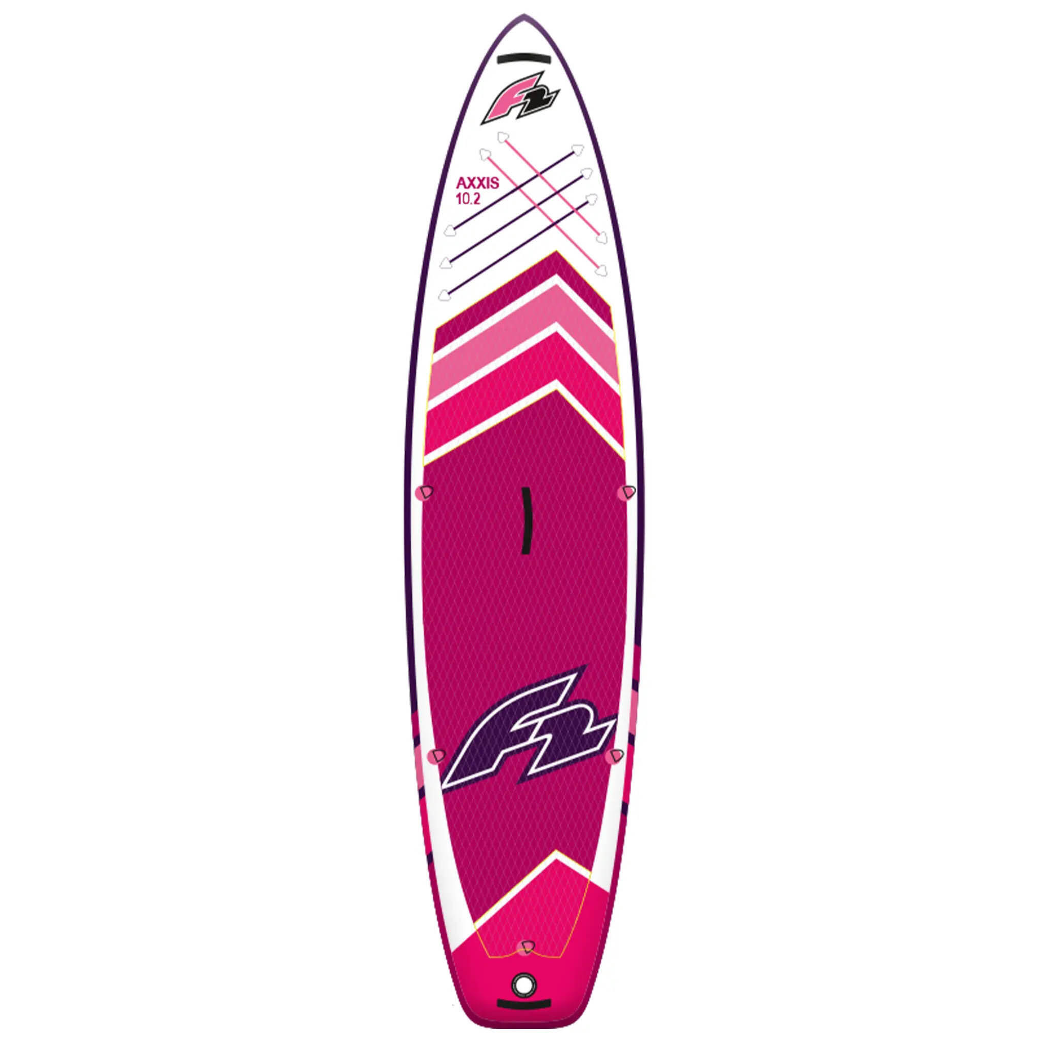 Deska pompowana SUP F2 Axxis 10'2" Pink Combo Wiosło 2w1 Siedzisko 2/4