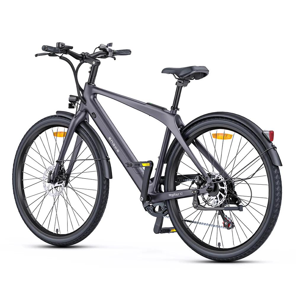 Elektrische stadsfiets van koolstofvezel Engwe N1 Air 250W en 360WH 3/7