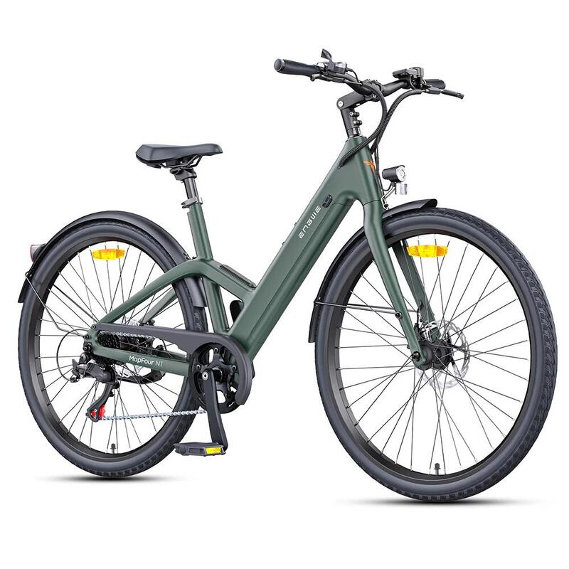 Rower miejski z włókna węglowego Engwe N1 Air ST 250W 36V 10Ah Bateria