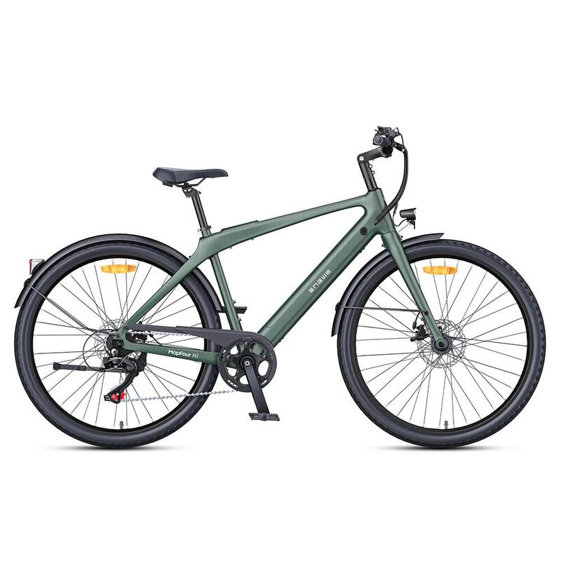 Bicicleta elétrica urbana em fibra de carbono Engwe MapFour N1 Air 250W e 360WH
