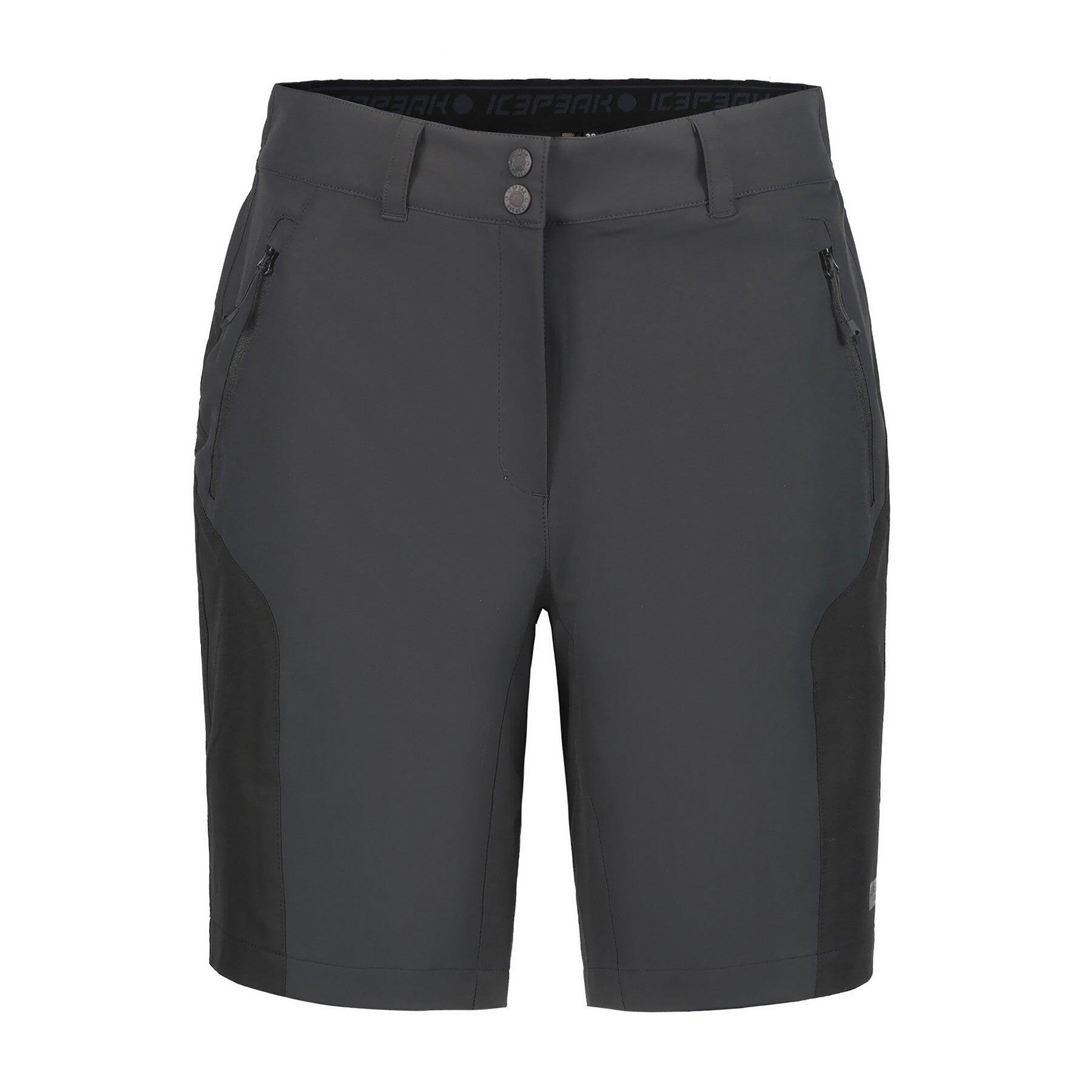 ICEPEAK Short da donna Icepeak Bastrop grigio, escursionismo, tessuto traspirante
