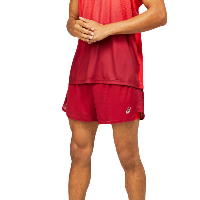 ASICS Mens Ventilate 2 in 1 5&quot; Shorts
