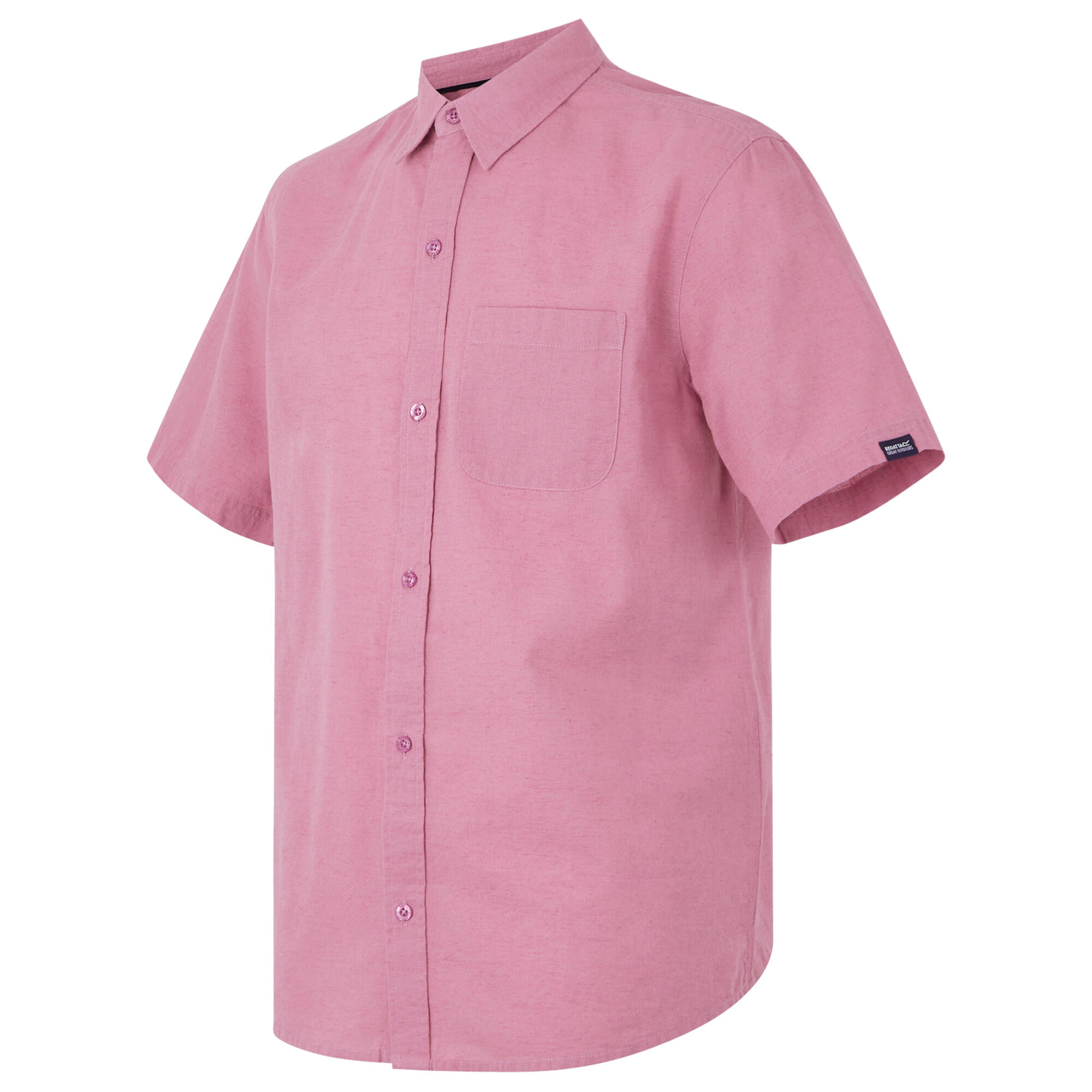 Camicia Maniche Corte Uomo Regatta Loran Lilla 3/5