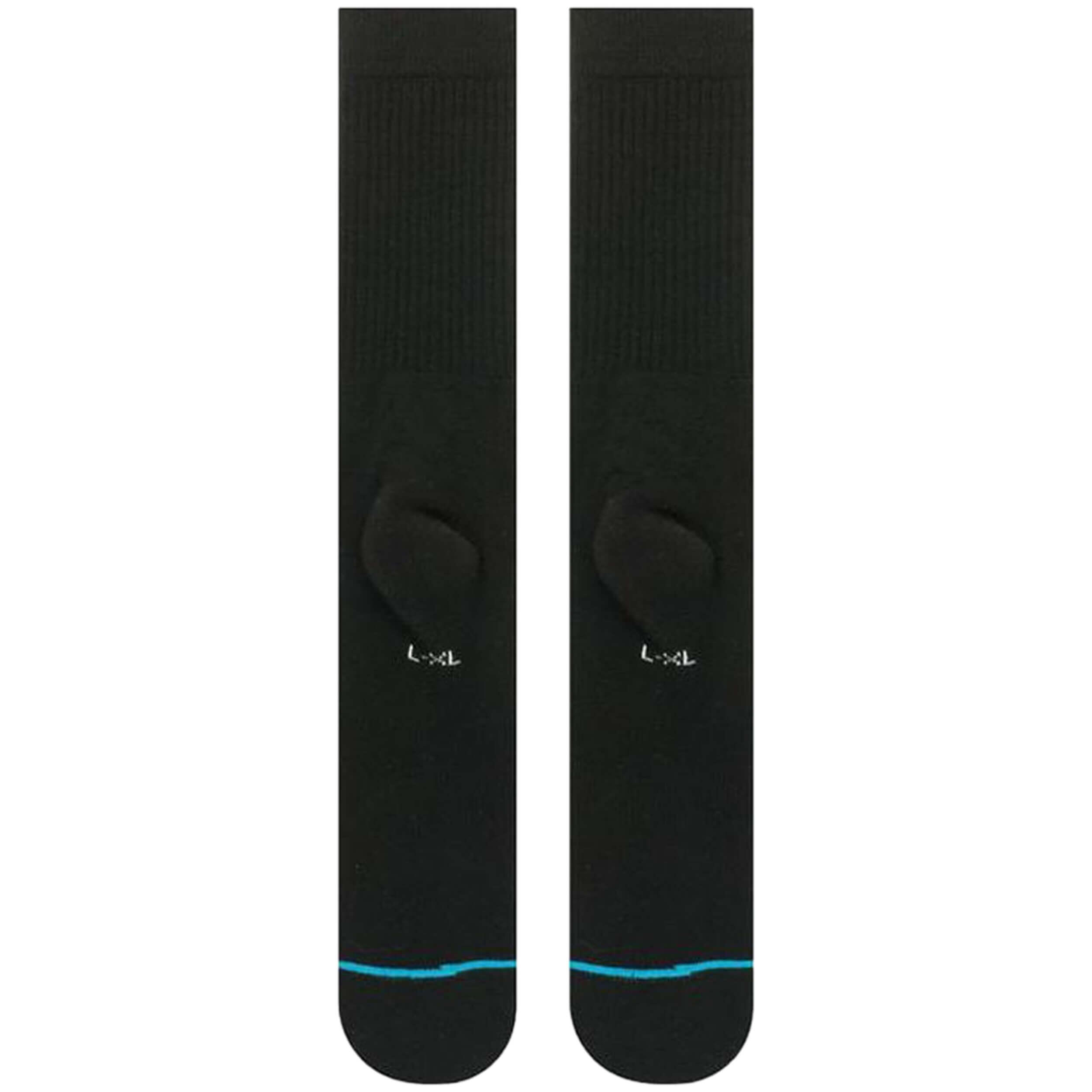 Meias Stance modelo M311D14ICO-BLK para unissex 3/3