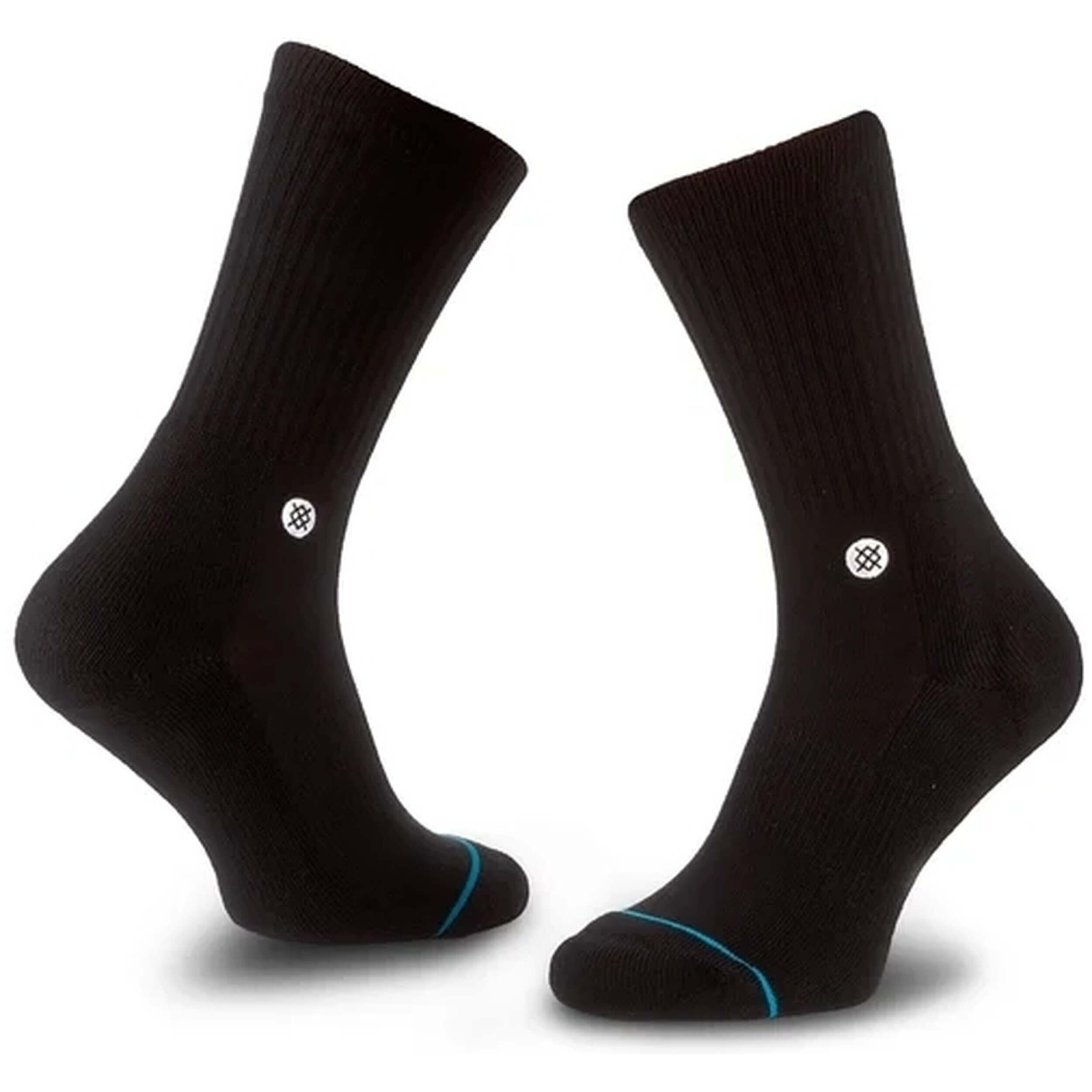 Meias Stance modelo M311D14ICO-BLK para unissex 2/3