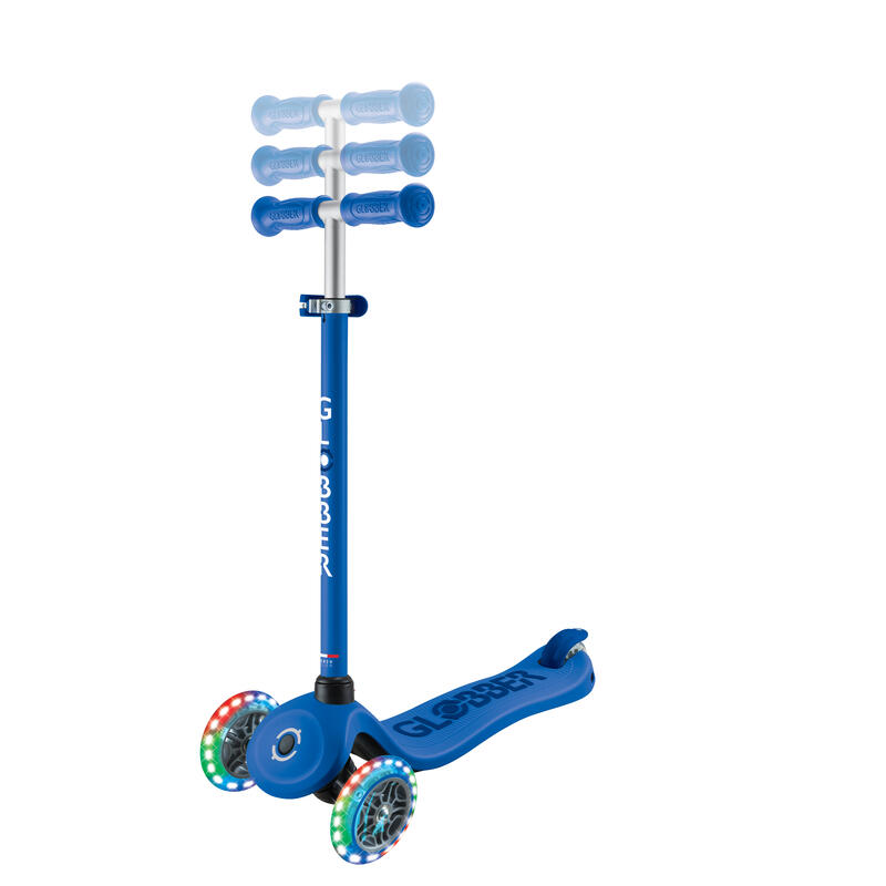 Globber draisienne / Tricycle | GO UP Sporty Lights 360° | Navy Bleu