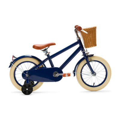 Generation Retro 14 Zoll Blau – Kinderfahrrad mit Korb